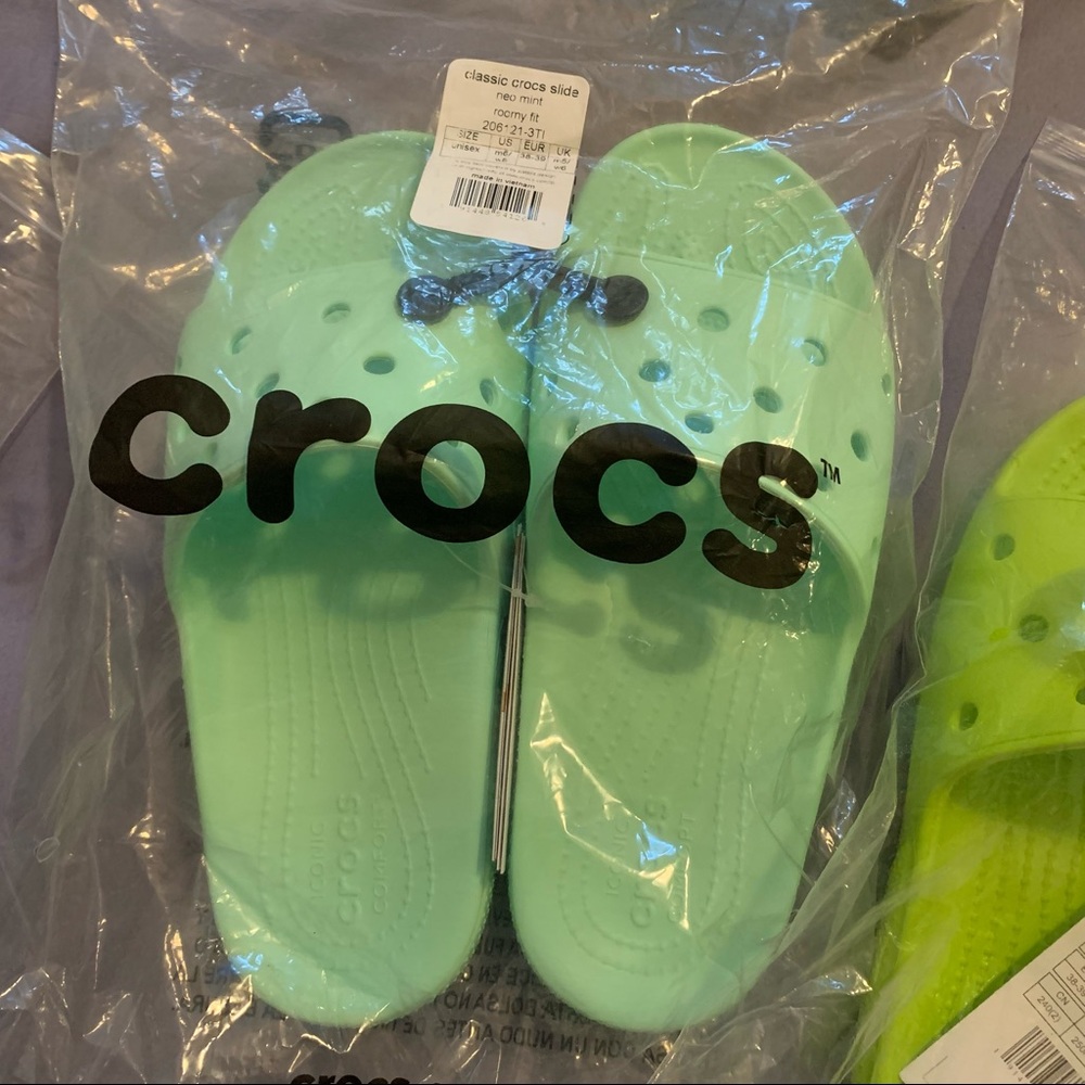 Crocs slides